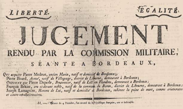 Histoire : L&rsquo;execution de François de Belcier, seigneur d&rsquo;Arès (2/2)