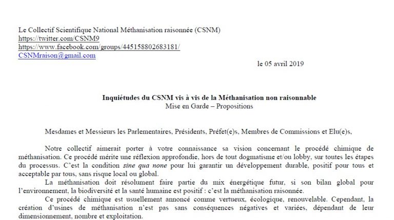 Edito: Epandage de digestats autour du Bassin (suite)