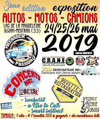 Agenda : Des idées sorties sur le Bassin jusqu’au 27/05