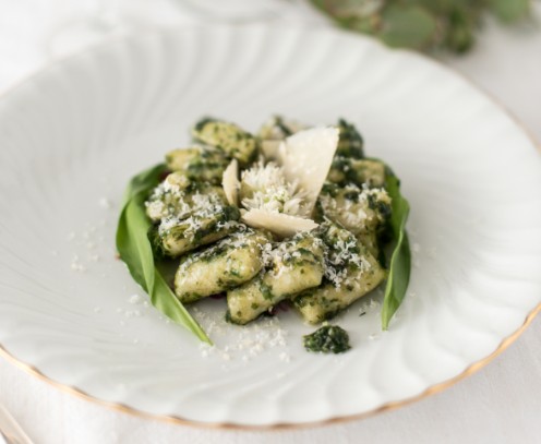 Recette du WE : Gnocchis maison, pesto à l&rsquo;ail des ours