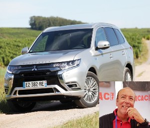 Sur la route : Le Mitsubishi Outlander PHEV, par P. Vergès
