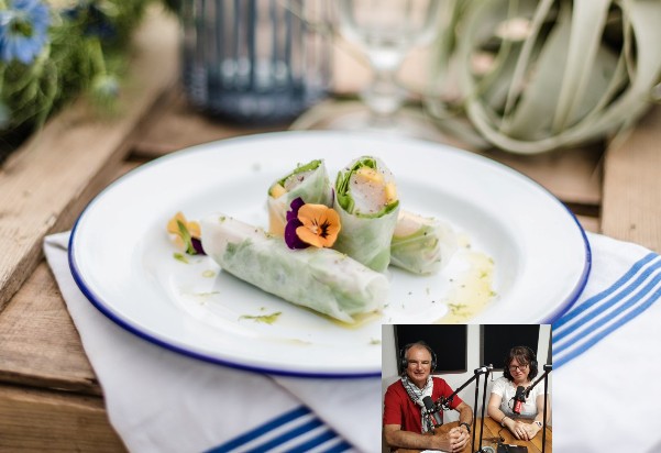 Recette de cuisine d&rsquo;InfoBassin : Rouleau de printemps au bar