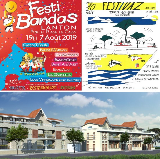 Lanton : FestiBandas, Belles de Taussat, Festivaz…