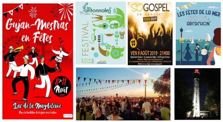 Agenda : Des idées sorties sur le Bassin d&rsquo;Arcachon jusqu’au 15/08