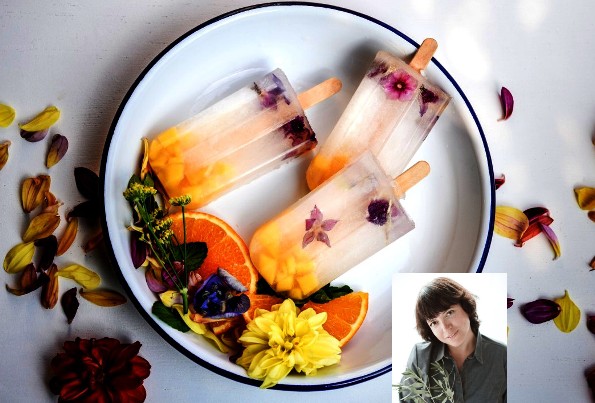 La Recette de cuisine d&rsquo;InfoBassin :  La Glace aux fleurs !