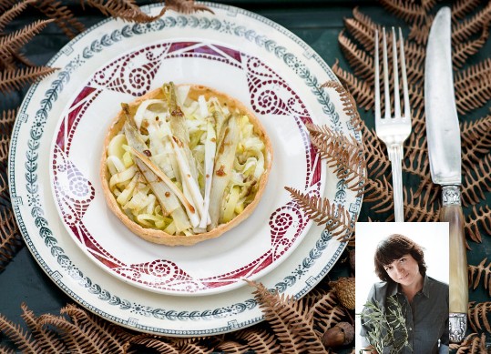 La Recette de cuisine d&rsquo;InfoBassin : Tarte fine poireaux – duo d&rsquo;endives