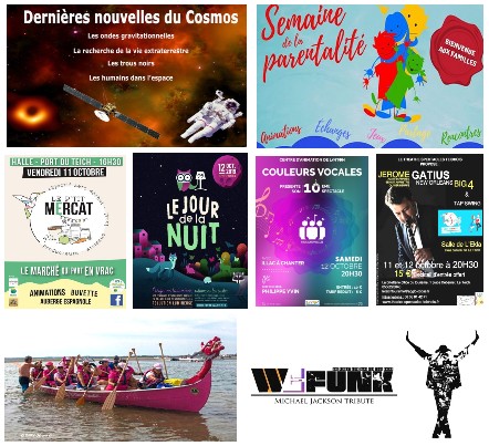 Agenda : Des idées sorties sur le Bassin d&rsquo;Arcachon jusqu’au 16/10