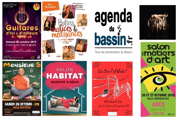 Agenda : Des idées sorties sur le Bassin d&rsquo;Arcachon jusqu’au 29/10