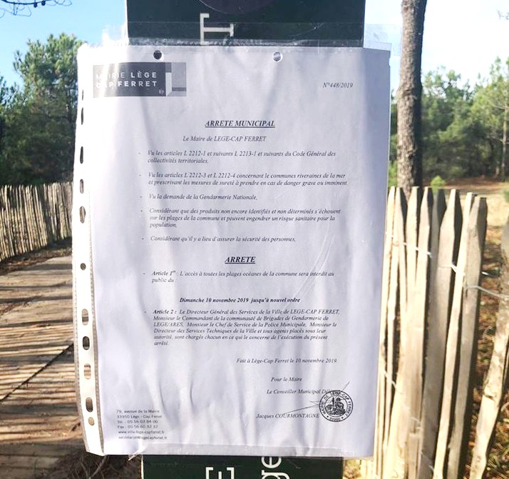 L&rsquo;Edito : Plages océanes interdites pour raison de cocaine !
