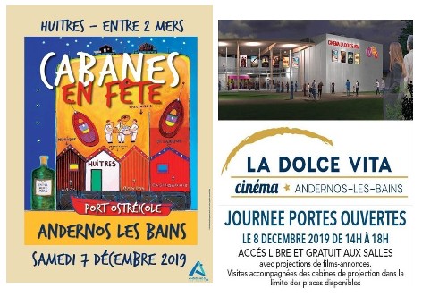 Andernos : Cinema et Cabanes en fete ce WE