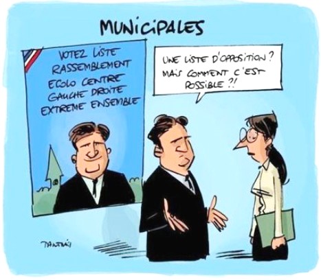Edito : Droles de #municipales, à petits pas…