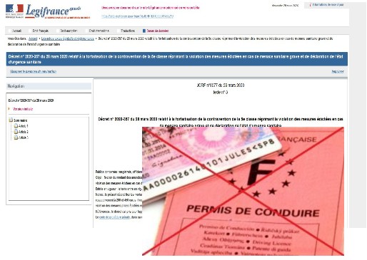 Bim ! Non confiné ? L&rsquo;amende passe à 200€ et va jusqu&rsquo;à suspendre votre permis…