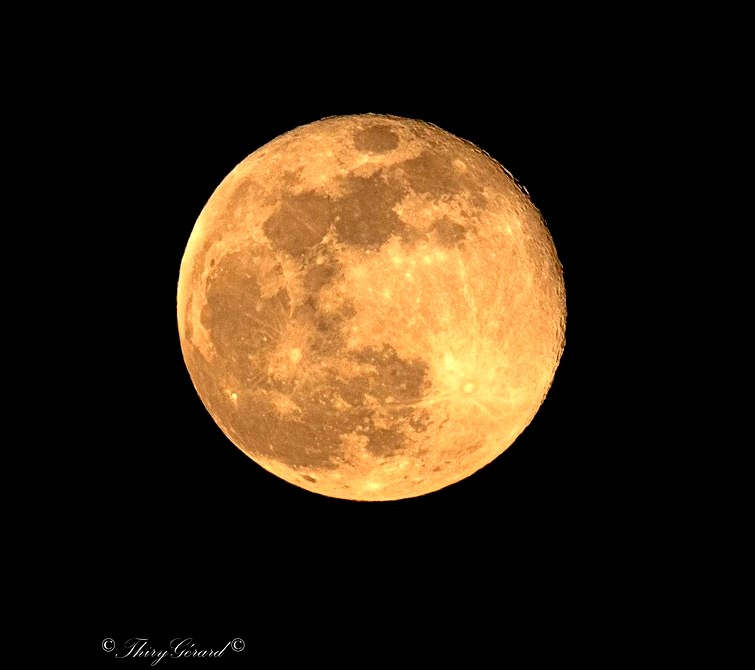 Au clair de la lune… rose sur le Bassin (quelle beauté !)