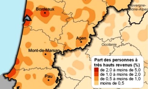 Décryptage statistiques Insee : Les hauts revenus sur le Bassin…