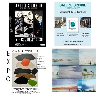 Enfin, des expos du Nord au Sud Bassin… (ça fait du bien!)