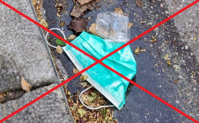 Bassin d&rsquo;Arcachon : Alerte sur les masques, lingettes à usage unique (et sur les crados) !