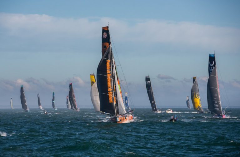 Vendee globe 2020 : Reportage de nos envoyes speciaux au depart de la Course.