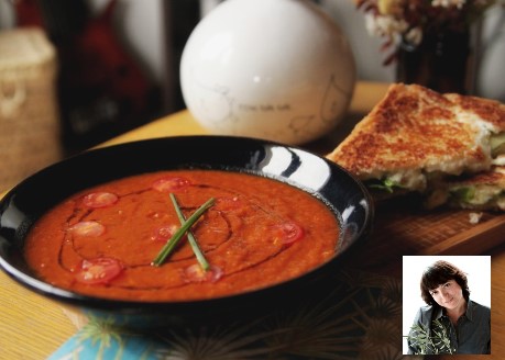 RECETTE DE CUISINE : SOUPE A LA TOMATE et grilled cheese
