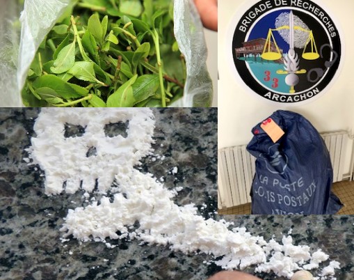 Les gendarmes du Bassin en action (suite) contre du troc de Coke et un kit de Khat !