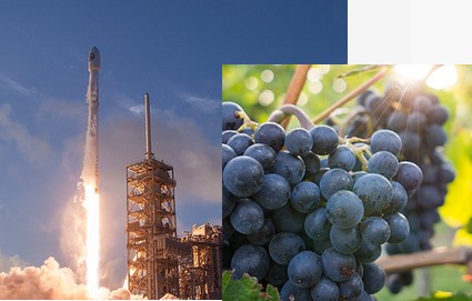 L&rsquo;Edito : En fevrier, degustation d&rsquo;un vin de Bordeaux vieilli dans l&rsquo;espace : Un grand cru Gaume les autres ?