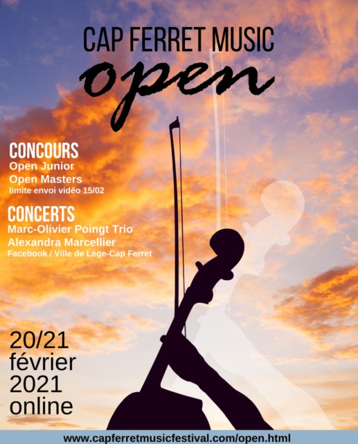 Détente : Concerts (en live) du Cap Ferret Music Open et une vidéo relax de Delta Groove