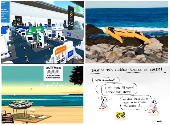 L&rsquo;Edito  : Salon nautique et choc, un chien robot-cop, et des huitres autorisées…