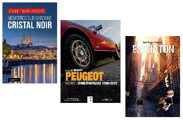 Pour se détendre : Un beau livre sur les Peugeot, un polar régional et un roman SF sur notre avenir…