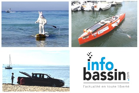 Insolite : Il s&rsquo;en passe de droles, sur le Bassin d&rsquo;Arcachon…