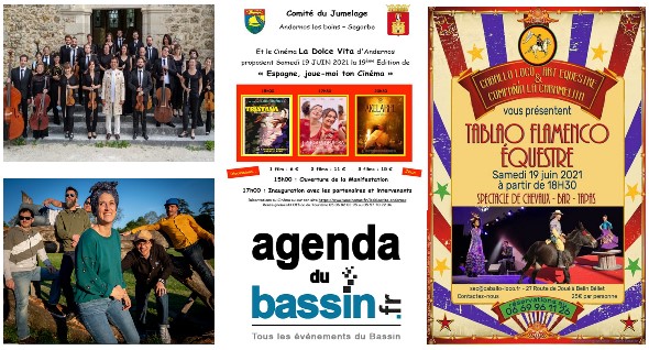 Les sorties et les concerts sur le Bassin (c&rsquo;est reparti ! )