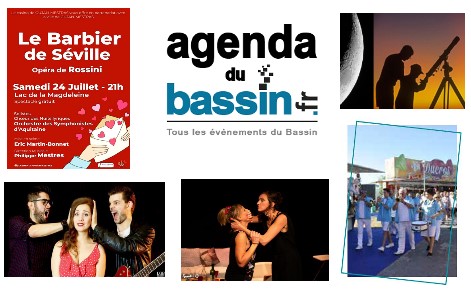 Les sorties sur le Bassin, ce week-end du 24 07 (malgré la Covid…)