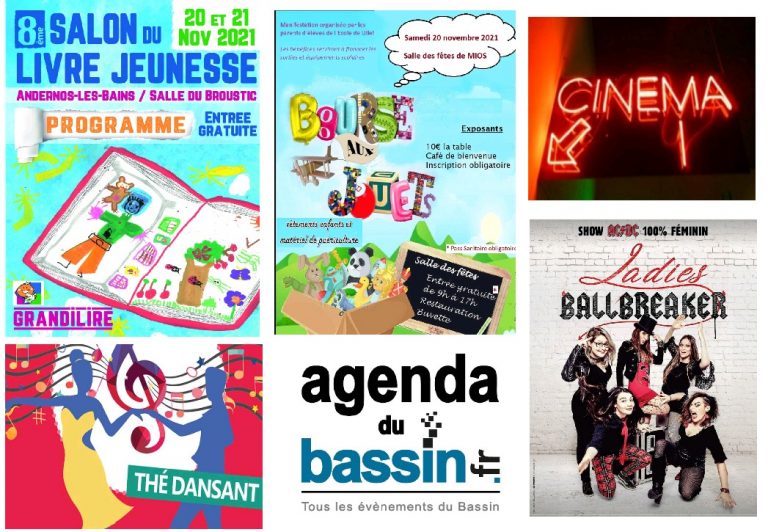 Sorties cine, spectacles, animations sur le Bassin d&rsquo;Arcachon ce WE…