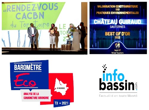 Du coté des entreprises… Sur le Bassin et la Gironde.