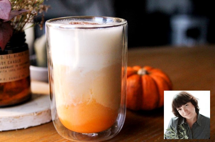 Recette de cuisine : Le Pumpkin chaï latte, délicieuse boisson d&rsquo;automne, par Cheffe Stephanie !