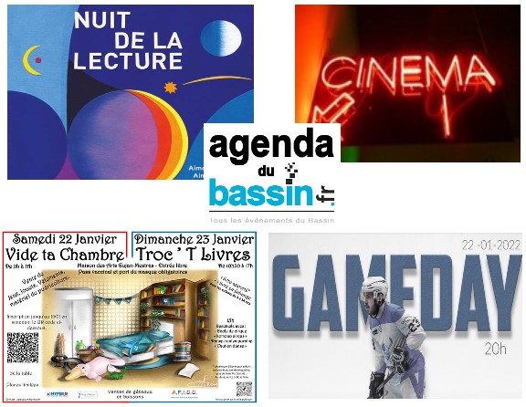 Nuit de la lecture, ciné et autres sorties sur le Bassin