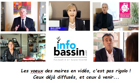 Sur le Bassin, pour 2022, un troupeau de voeux… en vidéo!