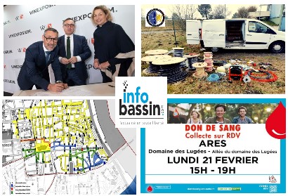 Des infos cette semaine sur le Bassin…