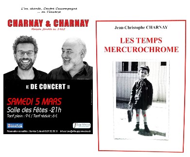 Humour des frères Charney: Concert en duo et un livre en solo