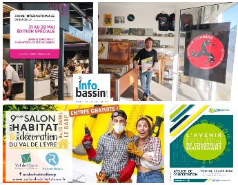 Boutique de vinyles rock, consultations Sybarval, Foire de Bordeaux…