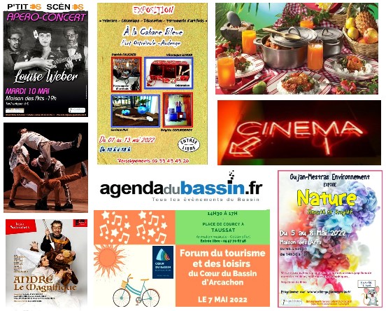 Des sorties et des films sur le Bassin, ce WE