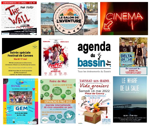 Sorties, films, salons sur le Bassin, ce WE…