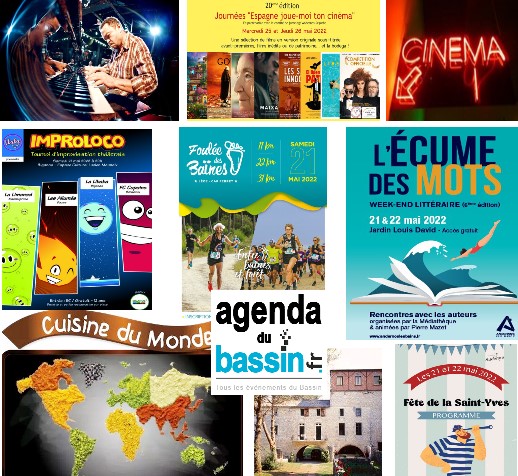 Sorties et films ce WE sur le Bassin !