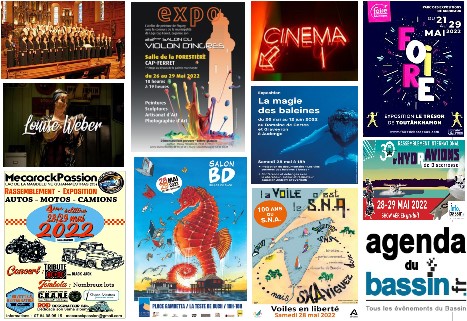 Sorties et films ce WE du 27/05 sur le Bassin!