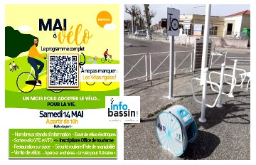 A vélo, le Bassin, ça gonfle! (Mais c&rsquo;est pour votre bien)