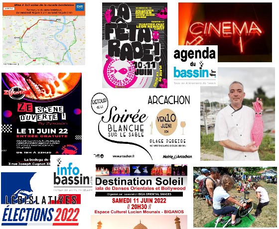 Des infos et des sorties… sur le Bassin !