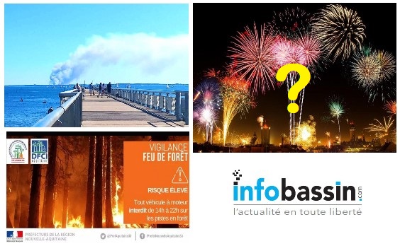 Feux d&rsquo;artifice en suspens? Vigilance orange pour le risque de feux de forêt…