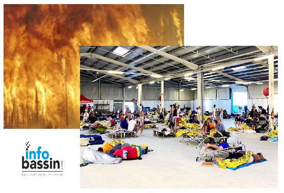 Feu sur le Bassin d&rsquo;Arcachon : 700 ha partent en fumée, 6000 personnes évacuées…