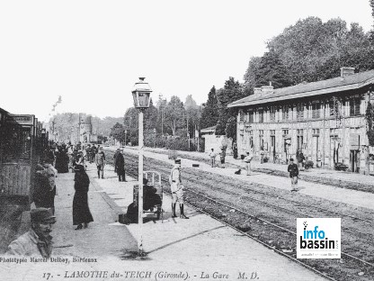 Prendre le train en 1845 vers La Teste : extraits d&rsquo;un guide d&rsquo;époque savoureux…