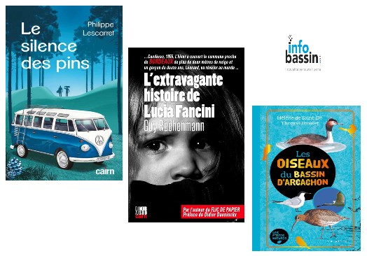 Des livres pour la plage sur le Bassin…