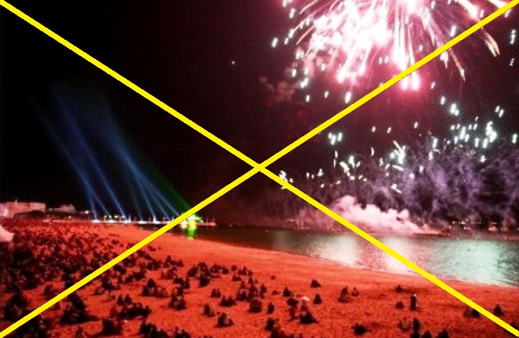 Feux d&rsquo;artifices annulés sur le Bassin pour le 15 aout…