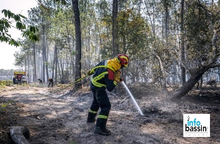 La Teste : L&rsquo;incendie est éteint…